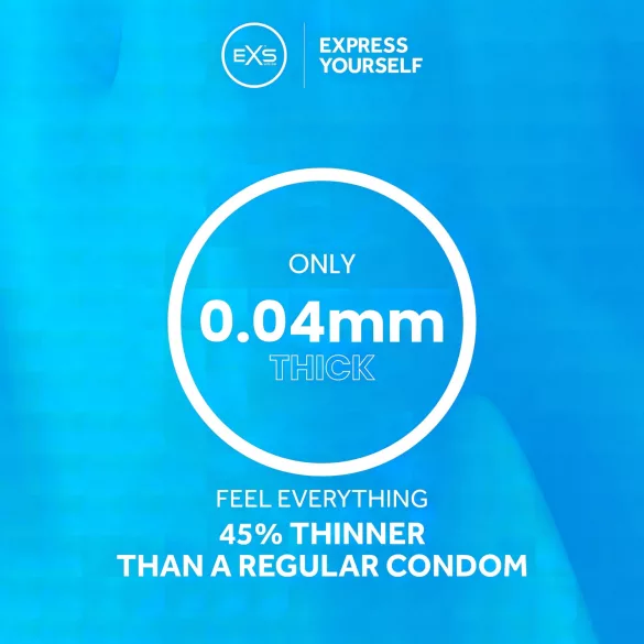 EXS Air Thin - preservativo ultra fino de látex - caixa com 48 unidades
