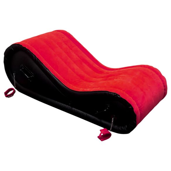Magic Pillow - Mobiliário sexual inflável BDSM - com algema - grande vermelho