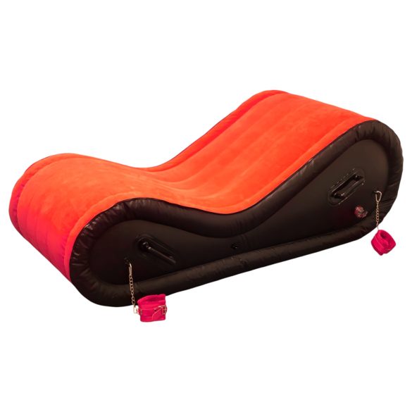 Magic Pillow - Mobiliário sexual inflável BDSM - com algema - grande vermelho