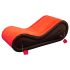 Magic Pillow - Mobiliário sexual inflável BDSM - com algema - grande vermelho