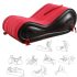 Magic Pillow - Mobiliário sexual inflável BDSM - com algema - grande vermelho