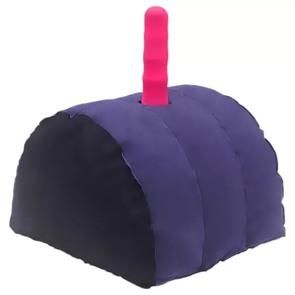 Desirel Almofada Mágica - Almofada sexual insuflável com suporte para dildo (roxa)