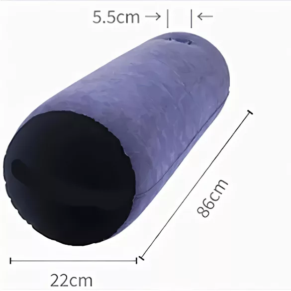 Almofada Mágica Desirel - almofada sexual insuflável - cilíndrica (roxa)