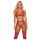 Mapalé - conjunto lingerie com cinta-liga - vermelho