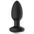Funny Me 360 - vibrador anal à prova d'água - silicone preto