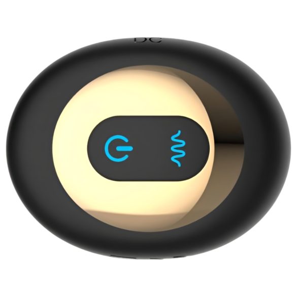 Funny Me 360 - vibrador anal à prova d'água - silicone preto