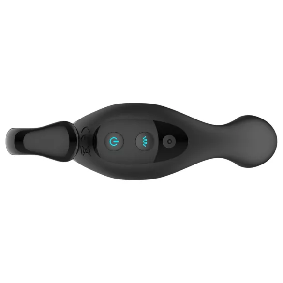 Funny Me - vibrador próstata com controle remoto - silicone preto