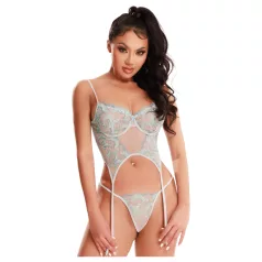 JSY 036 - conjunto de lingerie erótica (azul)