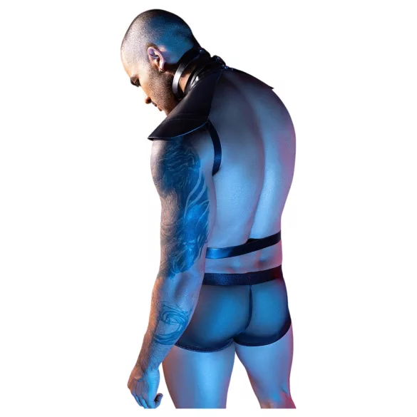 JSY 106 - conjunto de roupa íntima masculina (preto)