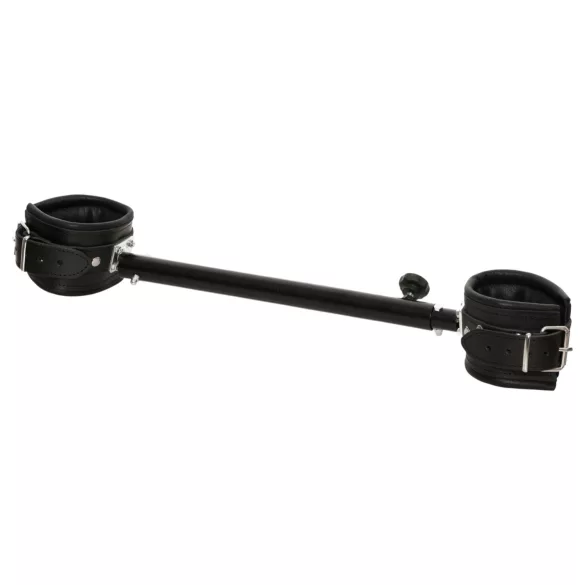 ZADO - barra separadora de pernas grande - couro preto