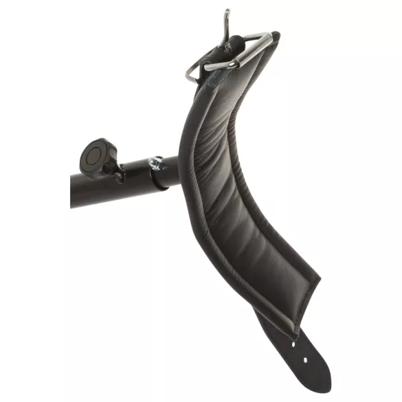 ZADO - barra separadora de pernas grande - couro preto