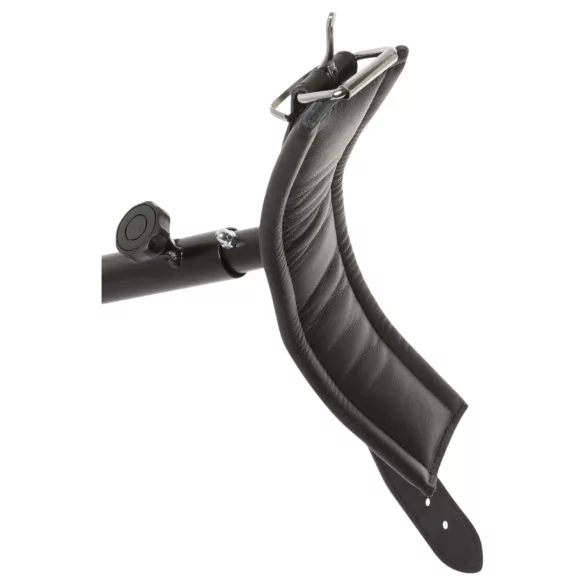 ZADO - barra separadora de pernas grande - couro preto