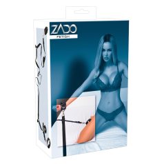 ZADO - kit bondage para cama - couro preto