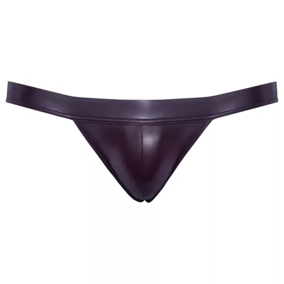 Svenjoyment - jockstrap masculino brilhante - preto - XXL
