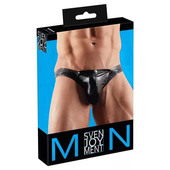 Svenjoyment - Tanga destacável para homens (preto) - L