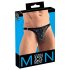 Svenjoyment - tanga masculina com strass (preto) - M