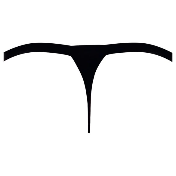 Svenjoyment - tanga masculina com strass (preto) - M