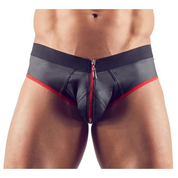Svenjoyment - jockstrap aberto - preto - M