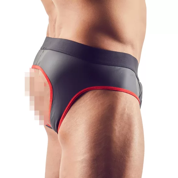 Svenjoyment - jockstrap aberto - preto - L