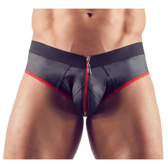 Svenjoyment - jockstrap aberto - preto - L
