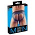 Svenjoyment - jockstrap aberto - preto e azul