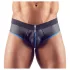 Svenjoyment - jockstrap aberto - preto e azul