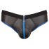 Svenjoyment - jockstrap aberto - preto e azul - M