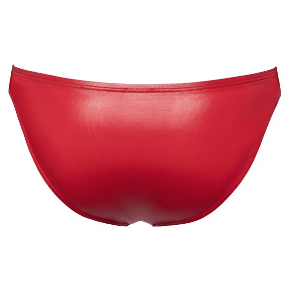 Svenjoyment - cueca masculina com cadarço preto - detalhe vermelho