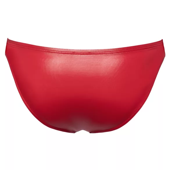 Svenjoyment - cueca masculina com cadarço preto - detalhe vermelho