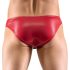 Svenjoyment - cueca masculina com cadarço preto - detalhe vermelho - M