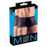 Svenjoyment - cueca boxer transparente - conjunto 2 peças - preto S-L