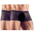 Svenjoyment - cueca boxer transparente - conjunto 2 peças - preto S-L
