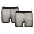 Svenjoyment - cueca boxer transparente - conjunto 2 peças - preto S-L