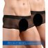 Svenjoyment - cueca boxer transparente - conjunto 2 peças - preto S-L
