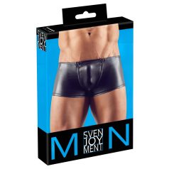 Svenjoyment - boxer masculino com zíper - preto