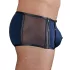 NEK - cueca boxer masculina - renda com cadarço - preto e azul