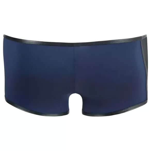 NEK - cueca boxer masculina - renda com cadarço - preto e azul - L