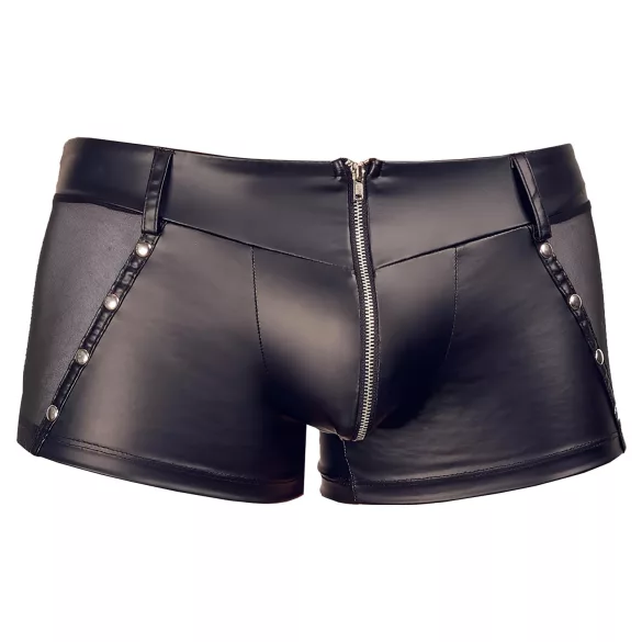 Svenjoyment - cueca boxer masculina brilhante - preto
