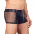 Svenjoyment - cueca boxer masculina brilhante - preto - M