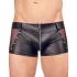 Svenjoyment - cueca boxer masculina brilhante - preto - XL