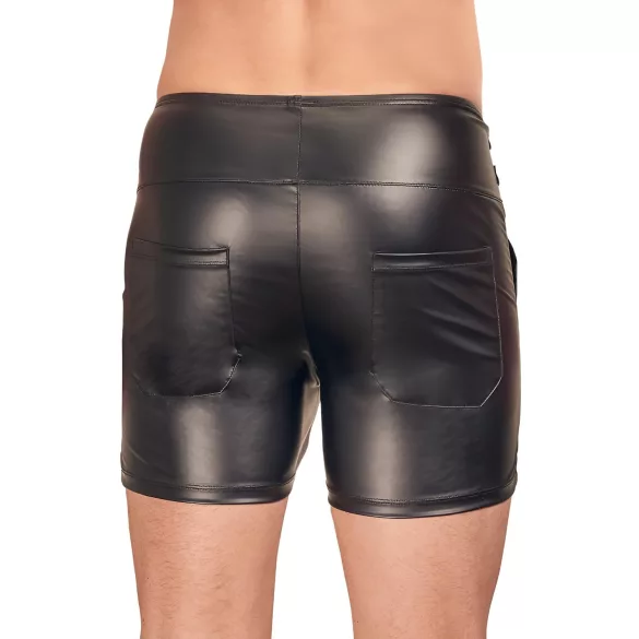 NEK - short masculino com fivela metálica - preto