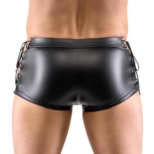 Svenjoyment - boxer masculino lateral com cordão - preto - XL