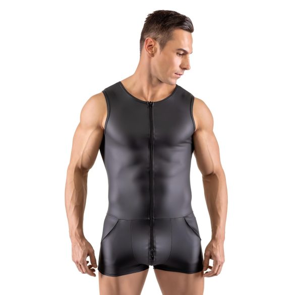 Svenjoyment - macacão masculino sem mangas (preto) - L