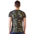 NEK - camiseta masculina camuflada (verde-marrom) - 2XL
