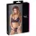 Cottelli - conjunto de lingerie renda floral - lilás - XL