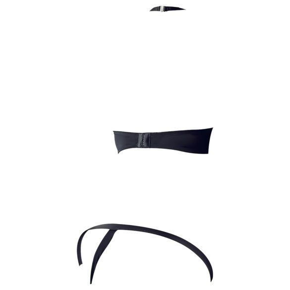 Cottelli - conjunto lingerie aro metálico - preto