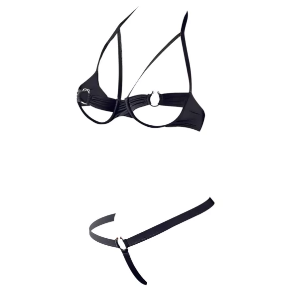 Cottelli - conjunto lingerie aro metálico - preto - 85B/L