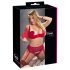 Cottelli Plus Size - lingerie dupla versátil - tamanho grande - vermelho - 95F/2XL