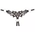 Cottelli - conjunto de lingerie bordado brilhante - preto - M