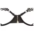 Cottelli - conjunto de lingerie bordado brilhante - preto - M